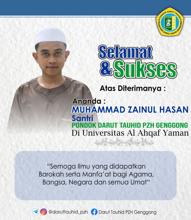 Menapaki Jejak Ulama: Muhammad Zainul Hasan Melangkah ke Universitas Al-Ahqaf, Yaman